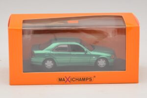 Mercedes C-Class W202 Зелен Металик Maxichamps 1:43 940037061 Метал — снимка 5 от 5