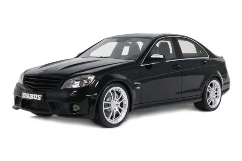 Mercedes C63 AMG W204 Brabus B63S Obsidian Black GT Spirit 1:18 GT582 Смола