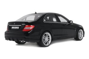 Mercedes C63 AMG W204 Brabus B63S Obsidian Black GT Spirit 1:18 GT582 Смола — снимка 2 от 5