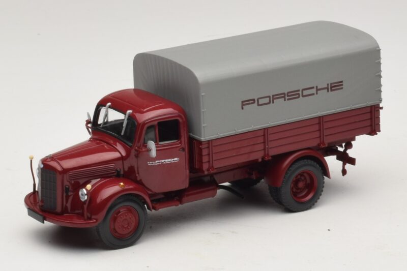 Mercedes L3500 Платформа Porsche Minichamps 1:43 439350027 Метал