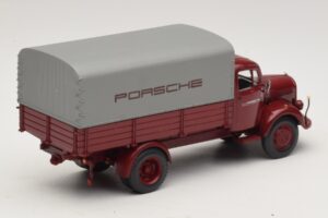 Mercedes L3500 Платформа Porsche Minichamps 1:43 439350027 Метал — снимка 2 от 7