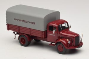 Mercedes L3500 Платформа Porsche Minichamps 1:43 439350027 Метал — снимка 4 от 7