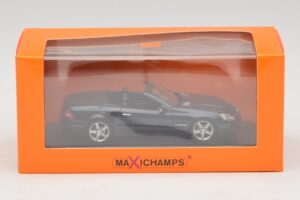 Mercedes SL R230 Син Металик Maxichamps 1:43 940037531 Метал — снимка 5 от 5
