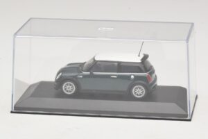 Mini Cooper One R50 Aero Green С Бял Покрив Minichamps 1:43 MINI011 Метал — снимка 4 от 5