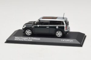 Mini Cooper S Clubman R55 Зелен Сребрист Minichamps 1:43 431138670 Diecast