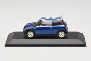 Mini Cooper S R53 Син С Шотландско Знаме Minichamps 1:43 MINI016 Метал