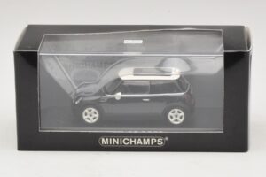 Mini Cooper S R53 Тъмнозелен С Панорамен Покрив Minichamps 1:43 MINI015 Метал — снимка 4 от 4