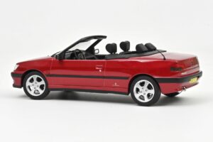Peugeot 306 Кабриолет Diablo Red Norev 1:18 184930 Метал — снимка 2 от 2