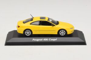 Peugeot 406 Купе Жълт Maxichamps 1:43 940112621 Метал