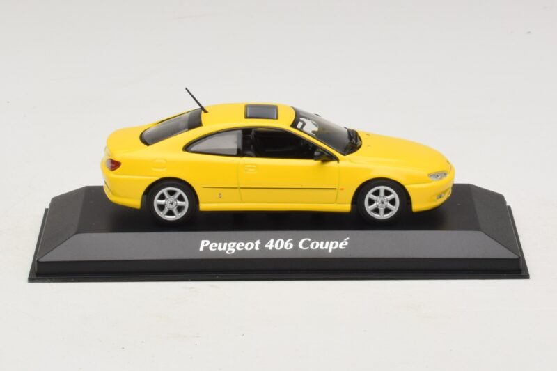 Peugeot 406 Купе Жълт Maxichamps 1:43 940112621 Метал