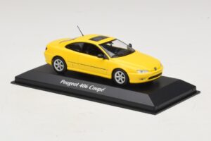 Peugeot 406 Купе Жълт Maxichamps 1:43 940112621 Метал — снимка 3 от 5