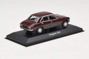 Peugeot 504 Тъмночервен Maxichamps 1:43 940112500 Метал — снимка 2 от 5