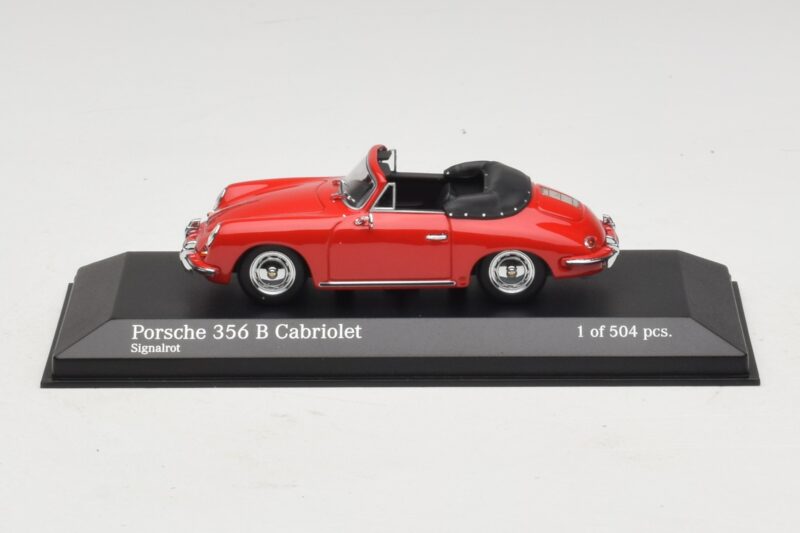 Porsche 356 B Кабриолет Червен Minichamps 1:43 400064331 Метал