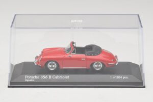 Porsche 356 B Кабриолет Червен Minichamps 1:43 400064331 Метал — снимка 4 от 5