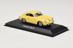 Porsche 356 B Жълт Maxichamps 1:43 940064300 Метал — снимка 3 от 5