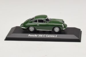Porsche 356C Carrera 2 Тъмнозелен Maxichamps 1:43 940062360 Метал