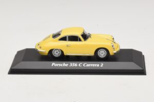 Porsche 356C Carrera 2 Жълт Maxichamps 1:43 940062361 Метал