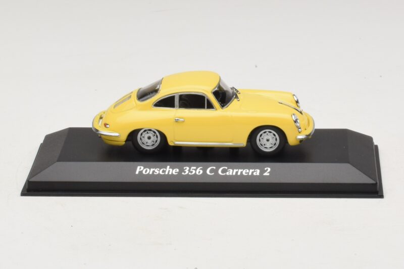 Porsche 356C Carrera 2 Жълт Maxichamps 1:43 940062361 Метал