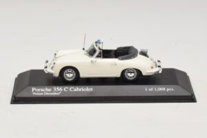 Porsche 356C Кабриолет Polizei Dusseldorf Minichamps 1:43 430062391 Метал