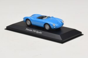 Porsche 550 Spyder Син Maxichamps 1:43 940066031 Метал — снимка 3 от 5