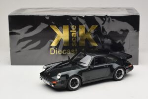 Porsche 911 930 Turbo 3.3 Тъмнозелен Металик KK-Scale 1:18 KKDC181441 Метал — снимка 6 от 6