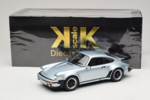 Porsche 911 930 Turbo 3.3 Сребрист KK-Scale 1:18 KKDC181444 Метал — снимка 6 от 6