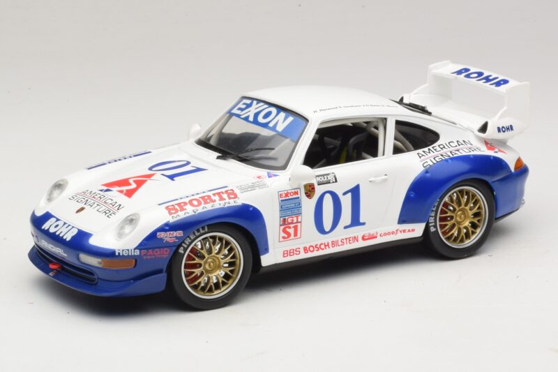 Porsche 911 993 GT2 #01 H. Haywood 24 Hours of Daytona 1993 Anson 1:18 AW050600 Метал