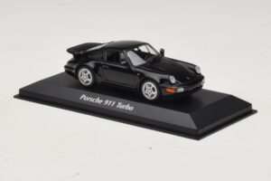 Porsche 911 964 Turbo Черен Maxichamps 1:43 940069101 Метал — снимка 3 от 5