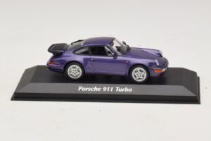Porsche 911 964 Turbo Лилав Металик Maxichamps 1:43 940069100 Метал