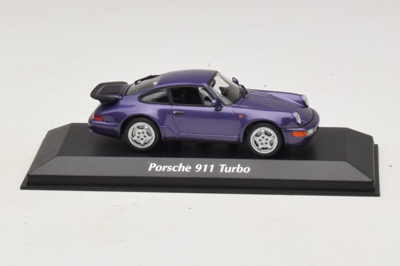 Porsche 911 964 Turbo Лилав Металик Maxichamps 1:43 940069100 Метал