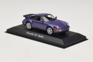 Porsche 911 964 Turbo Лилав Металик Maxichamps 1:43 940069100 Метал — снимка 3 от 5