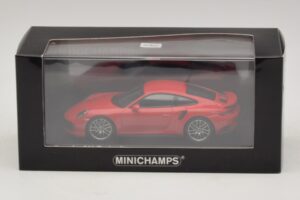 Porsche 911 991.1 Turbo S Червен Minichamps 1:43 410067170 Метал — снимка 5 от 5