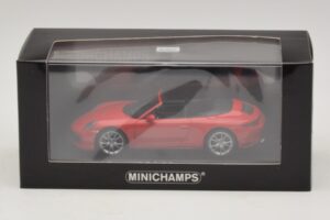 Porsche 911 991.2 Carrera 4 Кабриолет Червен Minichamps 1:43 410067230 Метал — снимка 5 от 5