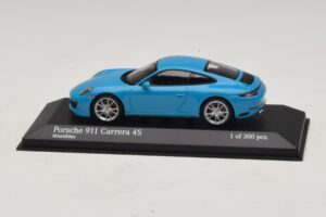 Porsche 911 991.2 Carrera 4S Син Minichamps 1:43 410067242 Метал