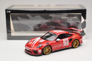 Porsche 911 991.2 GT3 RS GerSpeed Race Taxi Minichamps 1:18 155068227 Метал — снимка 6 от 6