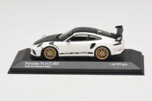 Porsche 911 991.2 GT3 RS Бял С Weissach Package Minichamps 1:43 410067022 Метал