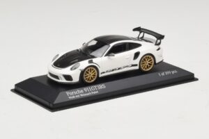 Porsche 911 991.2 GT3 RS Бял С Weissach Package Minichamps 1:43 410067022 Метал — снимка 2 от 5
