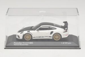 Porsche 911 991.2 GT3 RS Бял С Weissach Package Minichamps 1:43 410067022 Метал — снимка 4 от 5