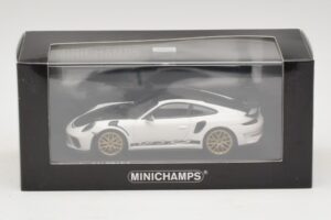 Porsche 911 991.2 GT3 RS Бял С Weissach Package Minichamps 1:43 410067022 Метал — снимка 5 от 5