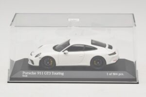 Porsche 911 991.2 GT3 Touring Бял Minichamps 1:43 410067420 Метал — снимка 4 от 5