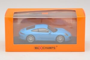 Porsche 911 991 Carrera S Син Maxichamps 1:43 940060220 Метал — снимка 5 от 5