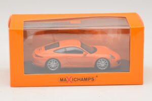 Porsche 911 991 Carrera S Оранжев Maxichamps 1:43 940060221 Метал — снимка 5 от 5