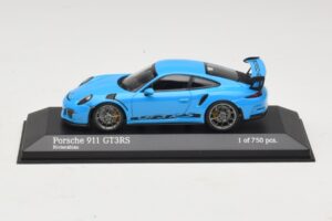 Porsche 911 991 GT3 RS Син Minichamps 1:43 410063222 Метал