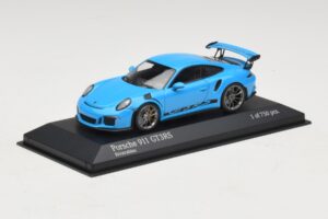 Porsche 911 991 GT3 RS Син Minichamps 1:43 410063222 Метал — снимка 2 от 5
