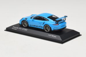 Porsche 911 991 GT3 RS Син Minichamps 1:43 410063222 Метал — снимка 3 от 5