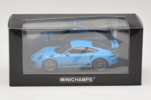 Porsche 911 991 GT3 RS Син Minichamps 1:43 410063222 Метал — снимка 5 от 5