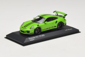 Porsche 911 991 GT3 RS Зелен Minichamps 1:43 410063224 Метал — снимка 2 от 5