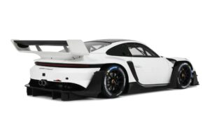 Porsche 911 992.1 GT3 R Rennsport Бял GT Spirit 1:18 GT1010 Смола — снимка 2 от 5