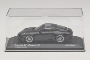 Porsche 911 992 Carrera 4S Черен Металик Minichamps 1:43 410069320 Метал — снимка 4 от 5