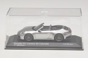 Porsche 911 992 Carrera 4S Кабриолет Сребрист Minichamps 1:43 410069330 Метал — снимка 4 от 5